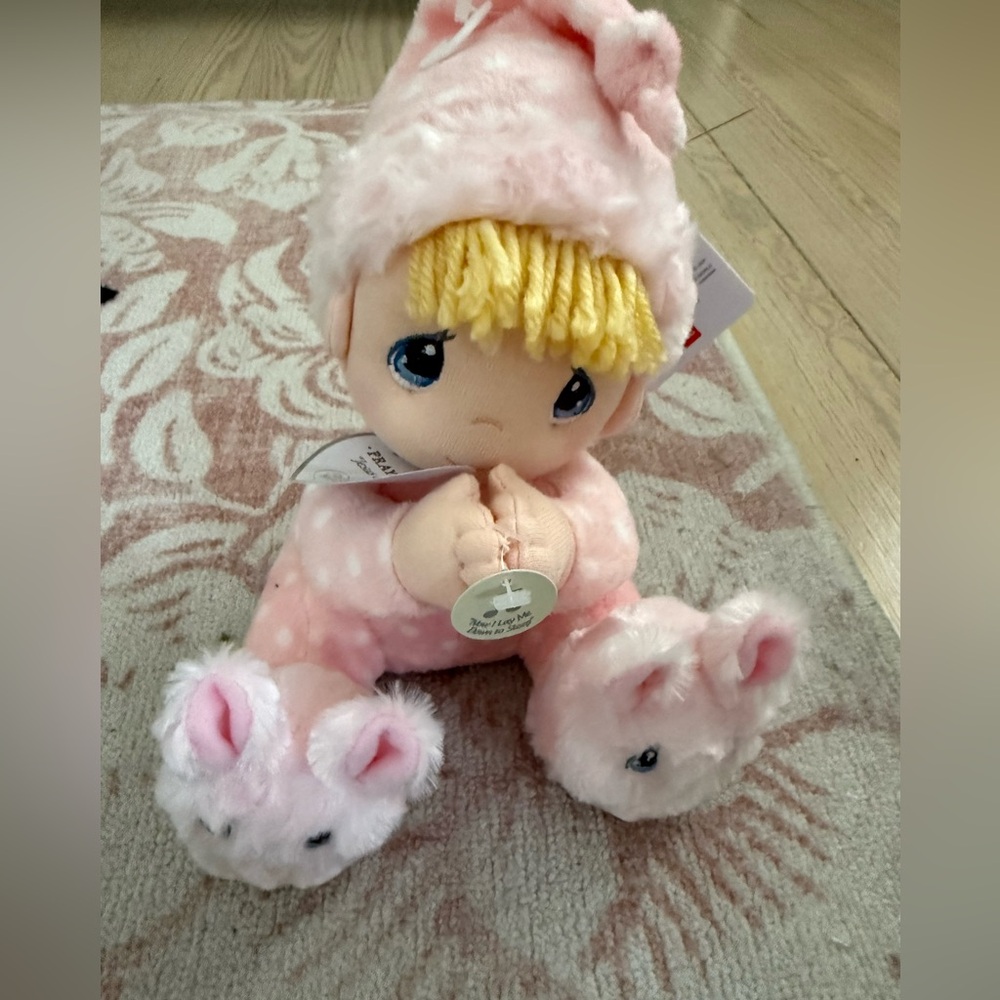 Precious Moments Stuffed Prayer Girl